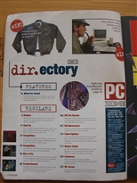 PC Zone Issue 1 Contents Page 2