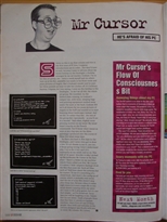 PC Zone Issue 1 Mr Cursor he\'s afraid of his PC Page 1