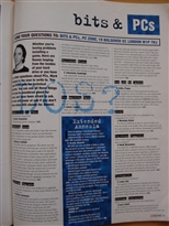 PC Zone Issue 1 Tech Letters Page 1